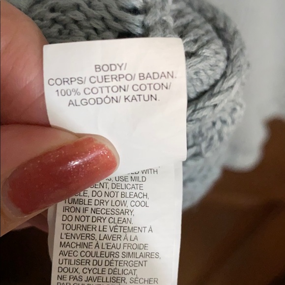 Lucky Brand Braided Sweater Top - Picture 4 of 4